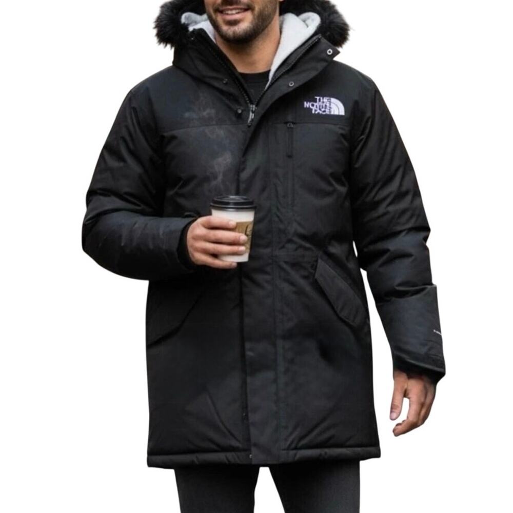 The North Face Men's 2XL Bedford 550 Down Parka black DryVent $400 Msrp NEW